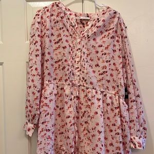 Lucky Brand XL baby doll dress